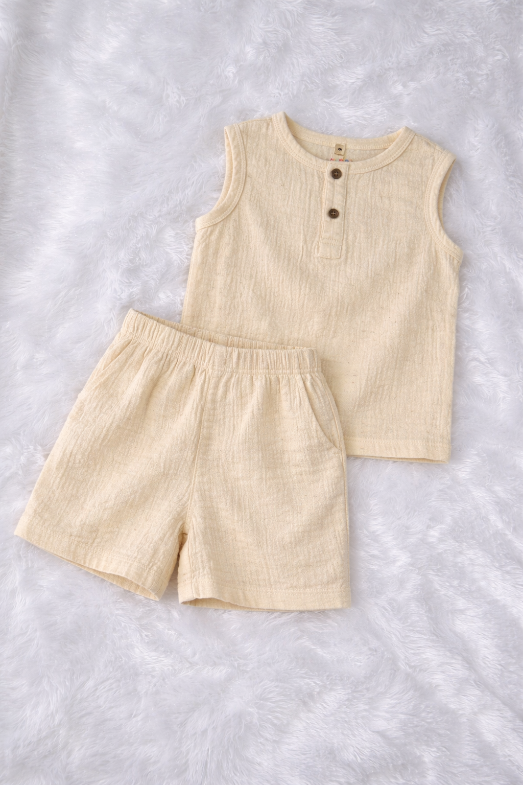 Muslin Crinkled Co-ord set