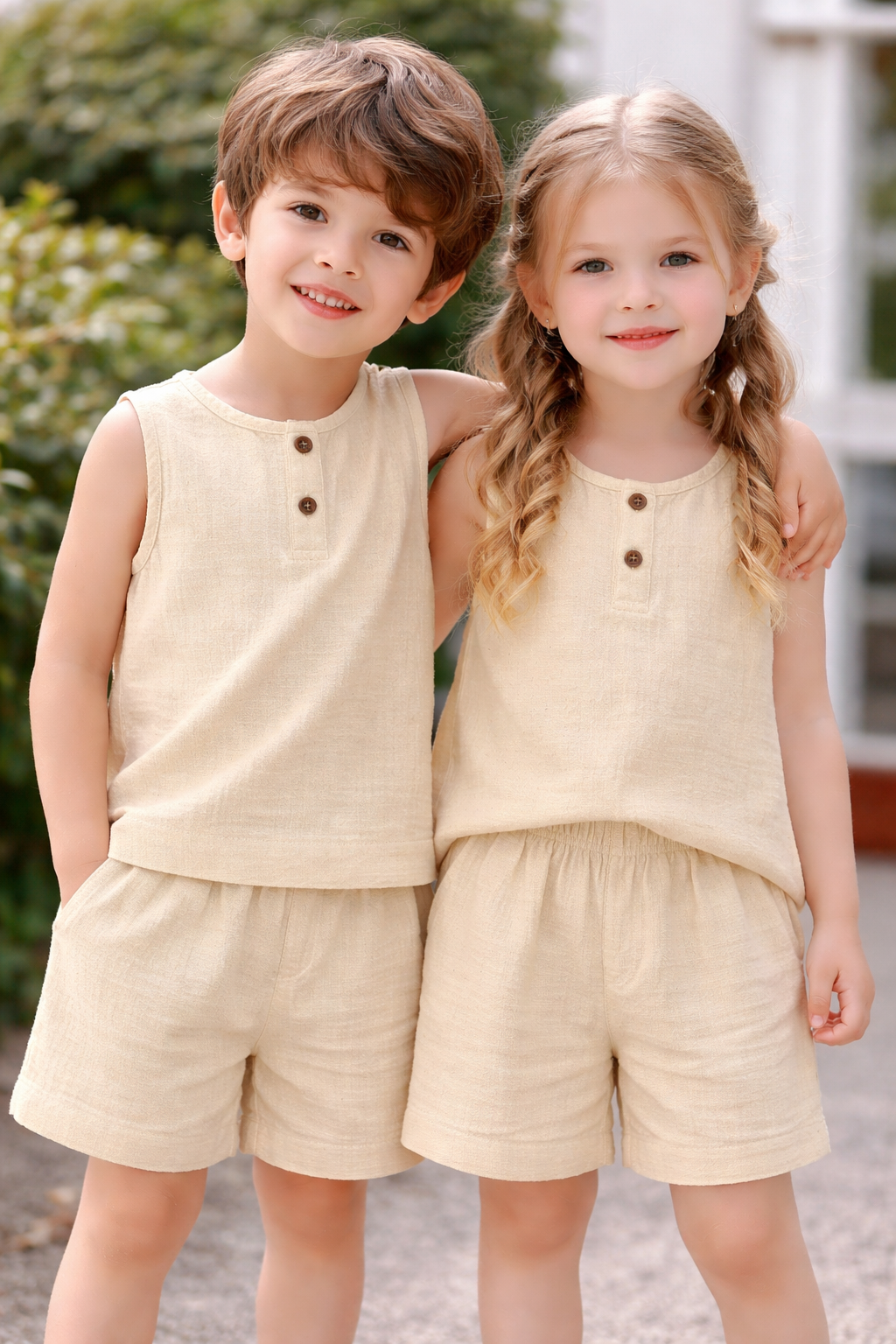 Muslin Crinkled Co-ord set