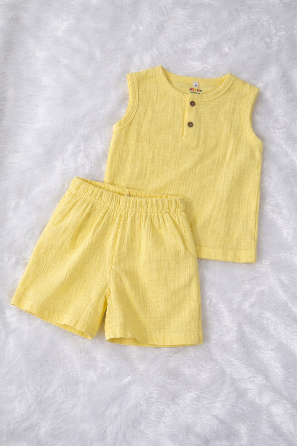 Crinkled Muslin Co-ord set