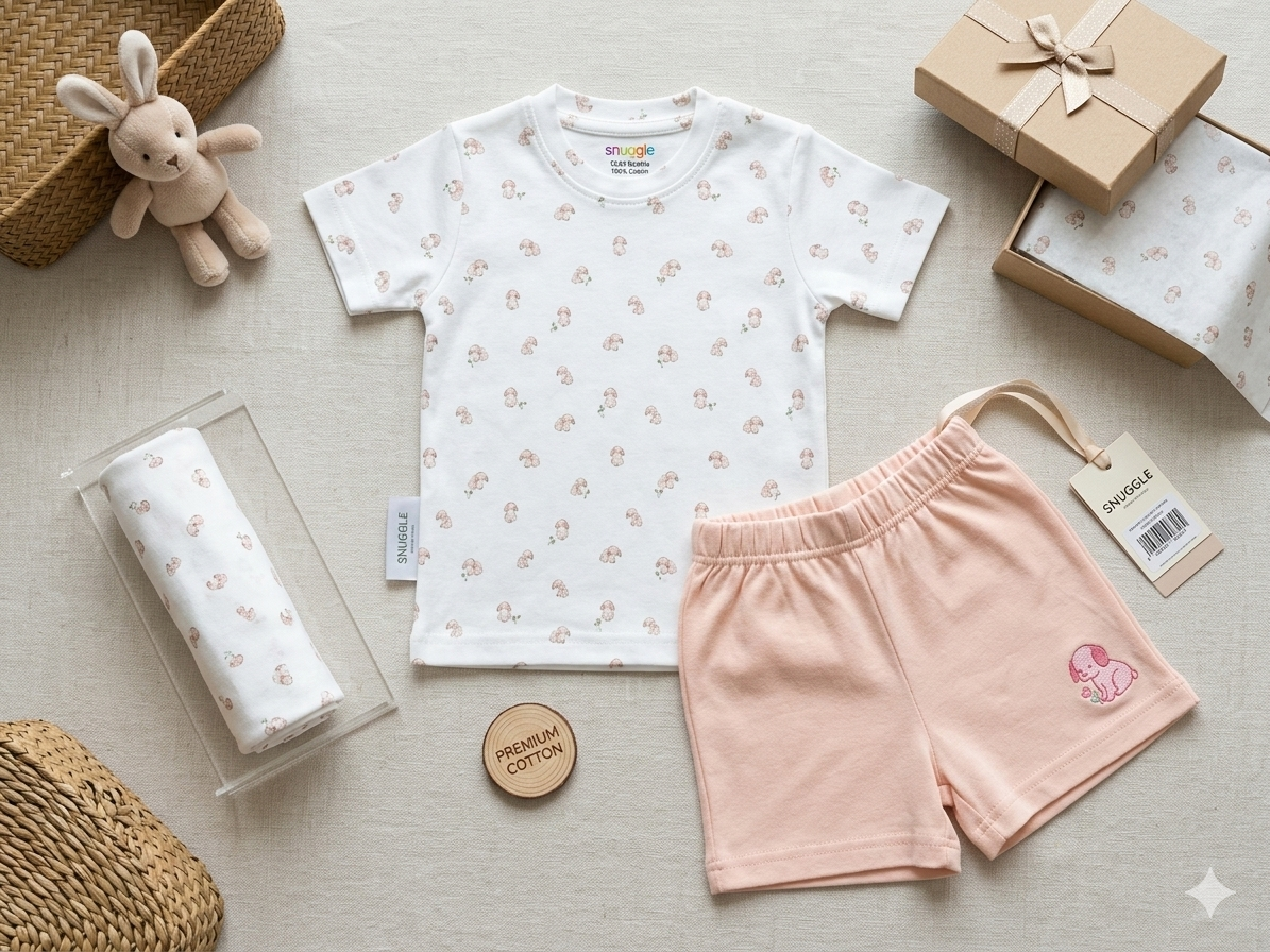 Cotton T-Shirt & Shorts Set