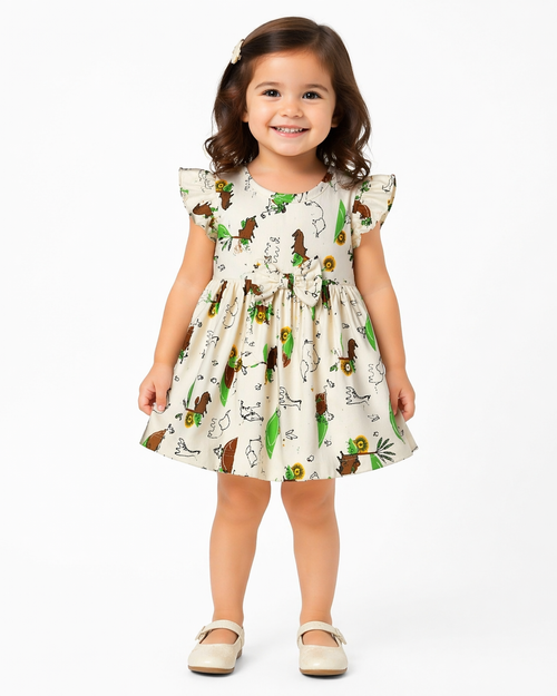 Baby Girls Frill Frock