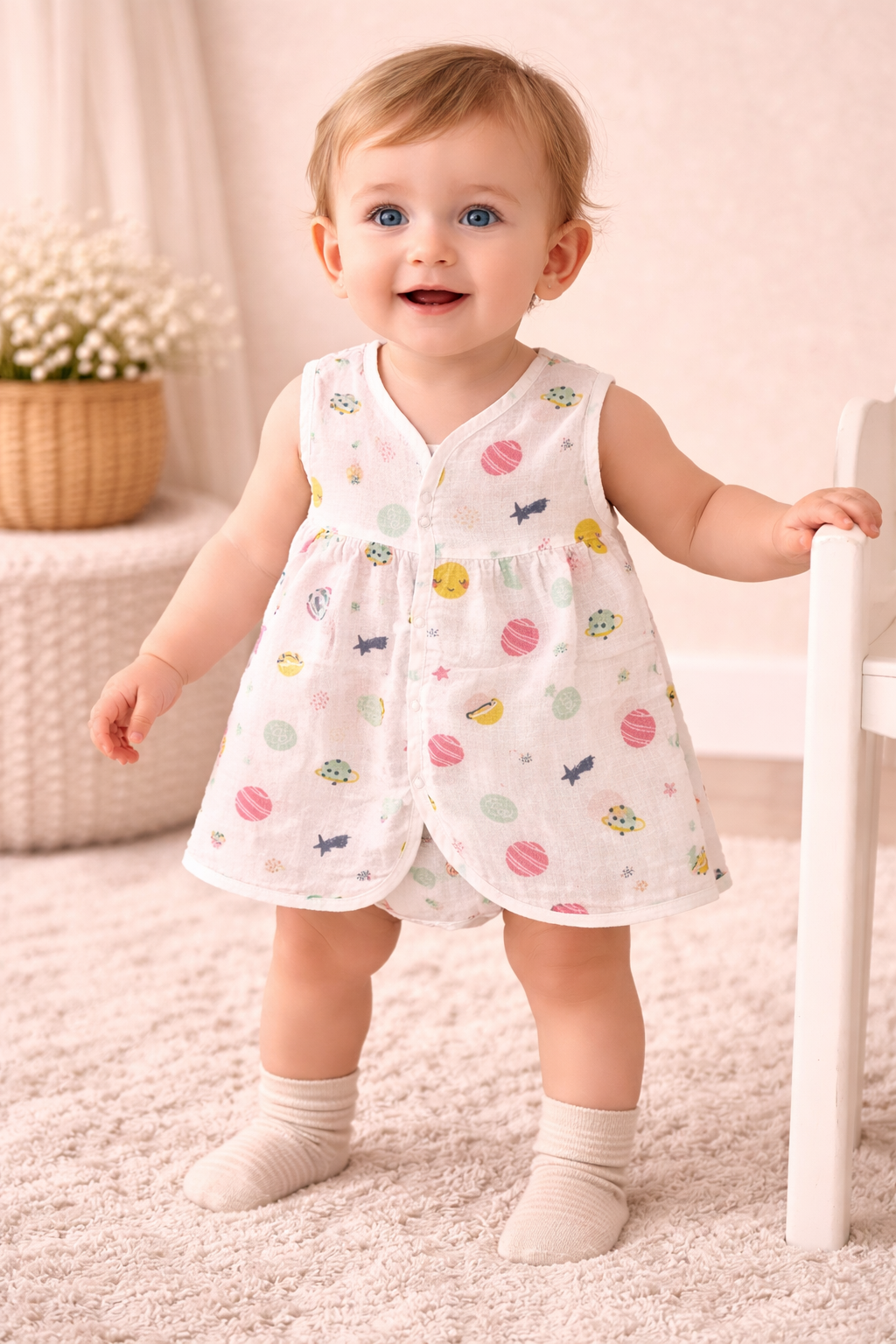 Muslin Cut Frock