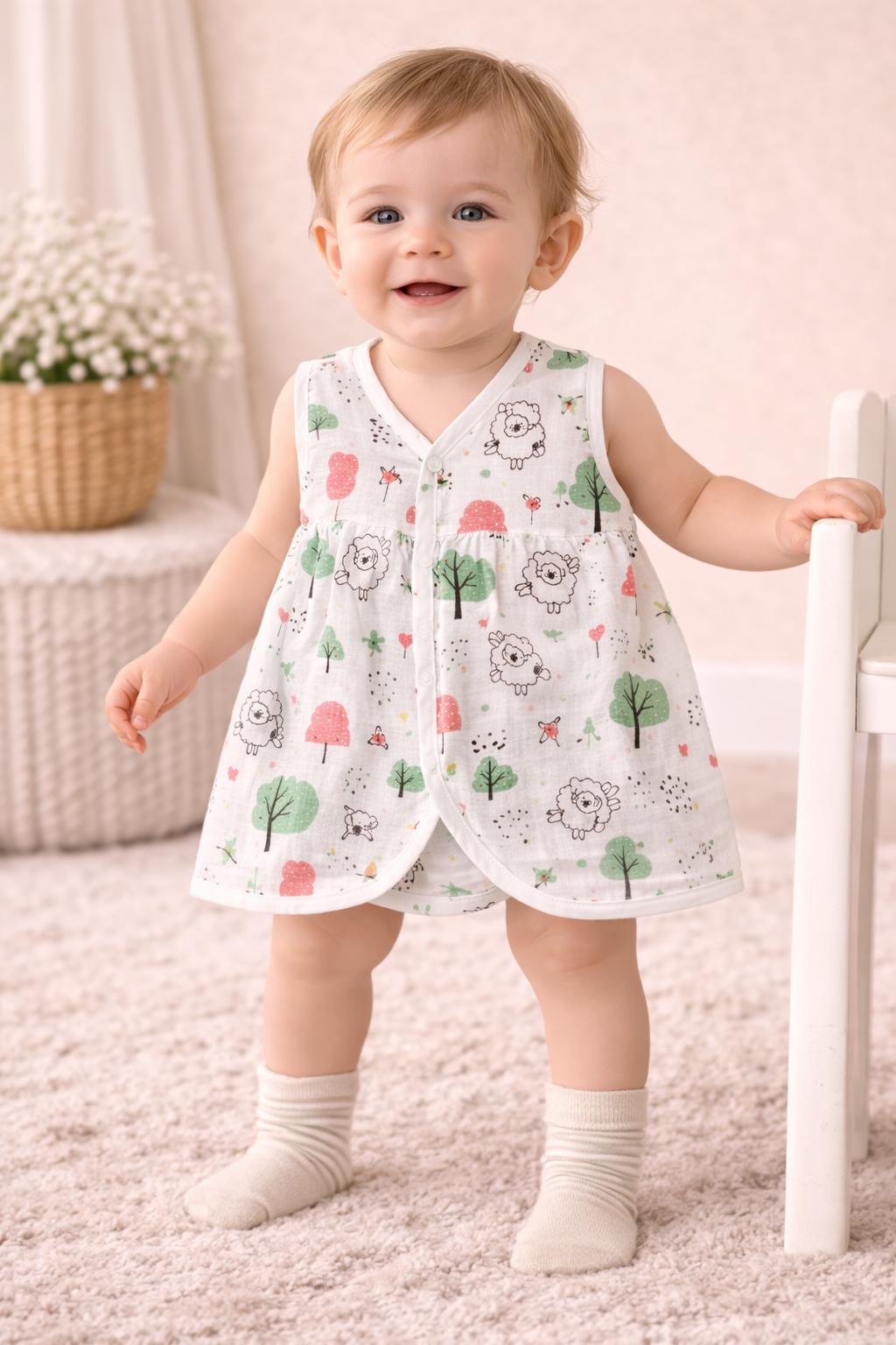 Muslin Cut Frock
