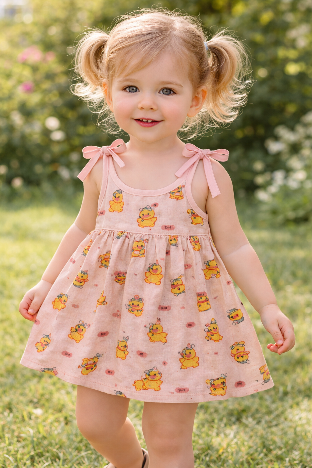 Muslin  Knot Frock