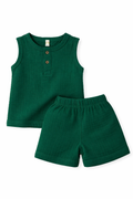 Crinkled Muslin Co-ord set