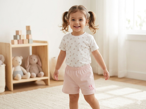 Cotton T-Shirt & Shorts Set