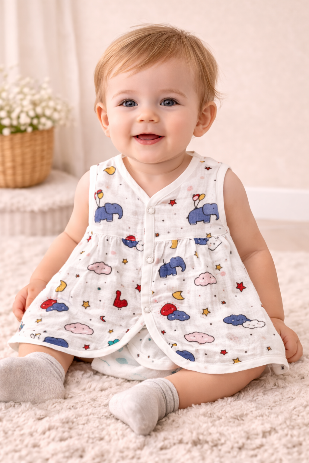 Muslin Cut Frock