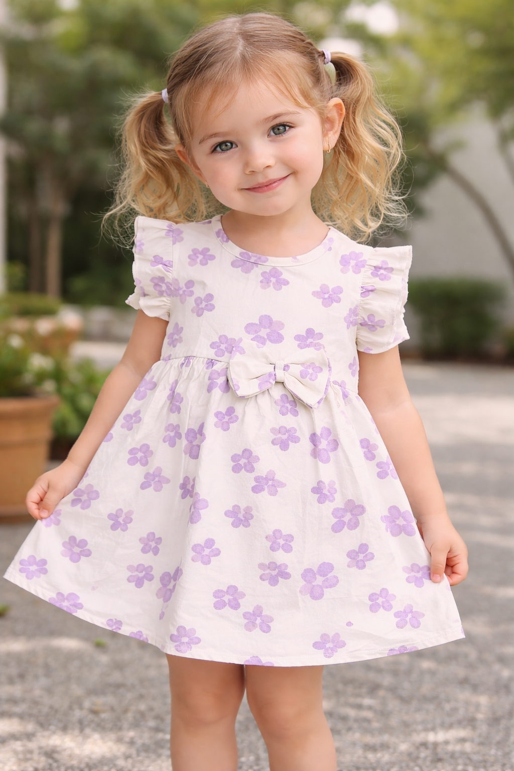 Girls Frills Frock