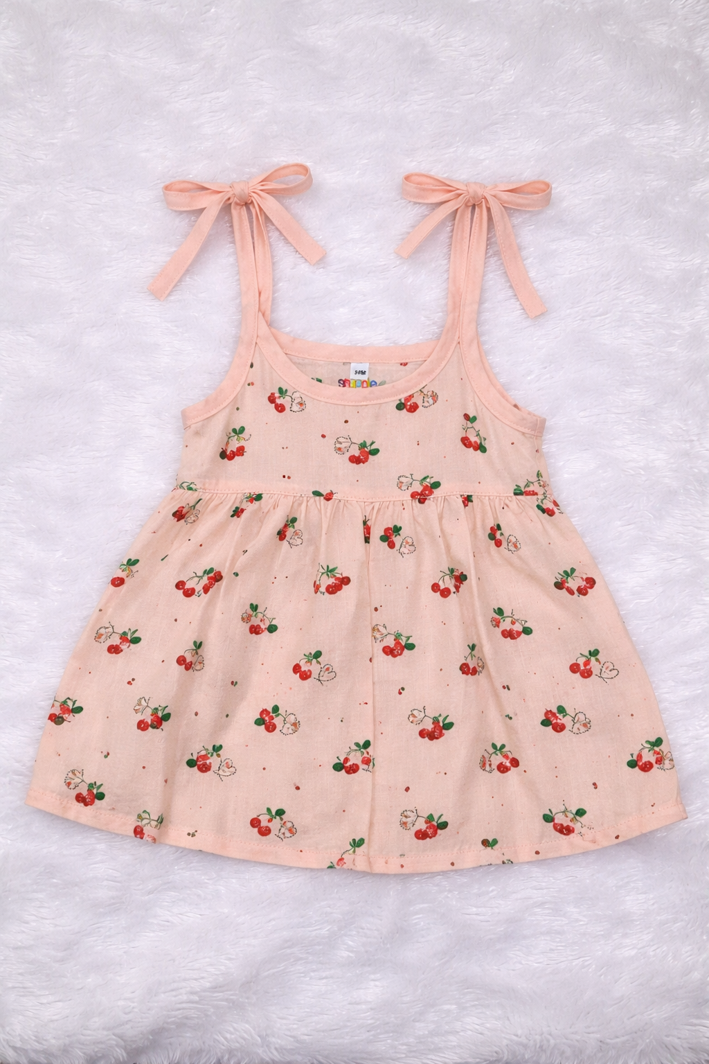Muslin knot frock